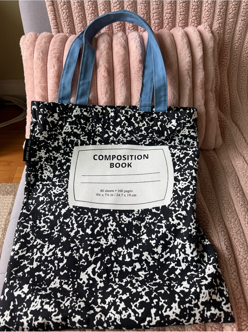 Composition book Tote Bag